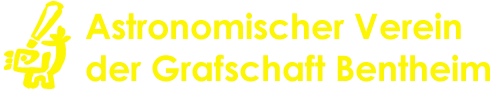 Teleskop-Signet des Astronomischen Vereins der Grafschaft Bentheim